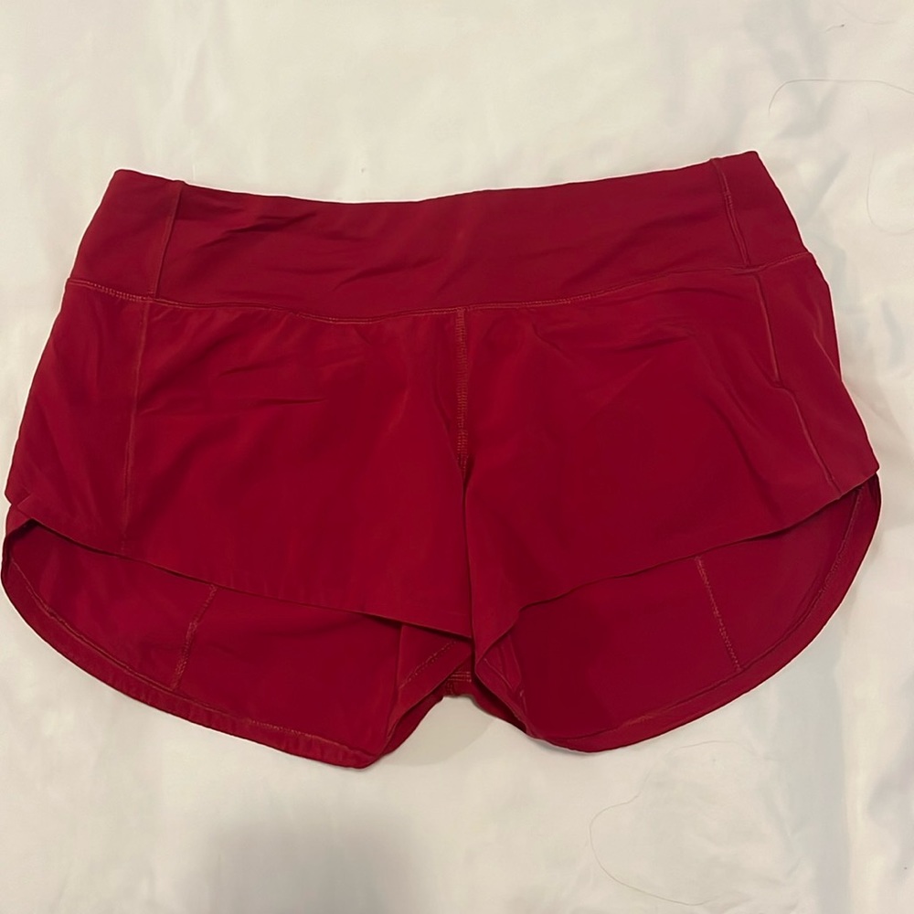 Lululemon speed shorts